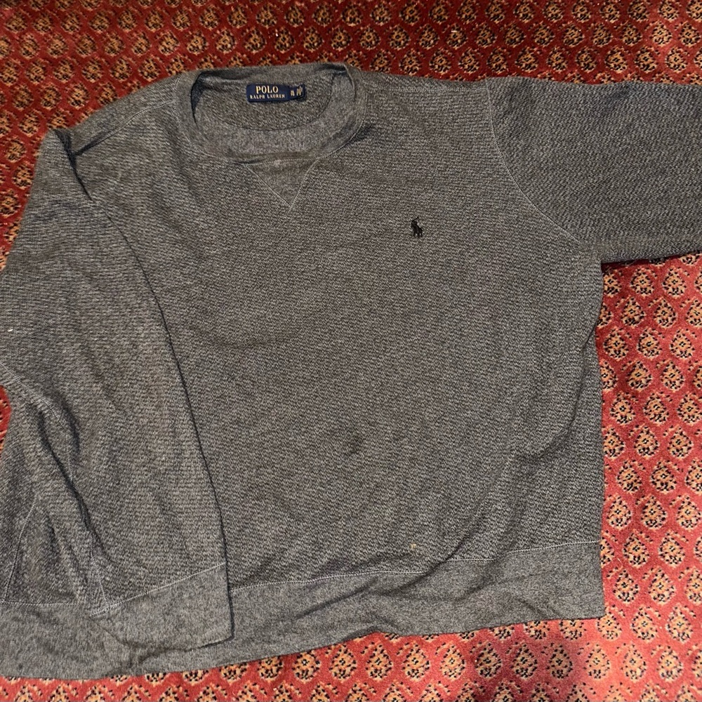 Vintage Polo Ralph Lauren Gray Sweater